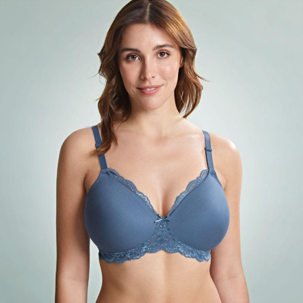 Royce Indie Nursing Bra in Petrol and Lilac