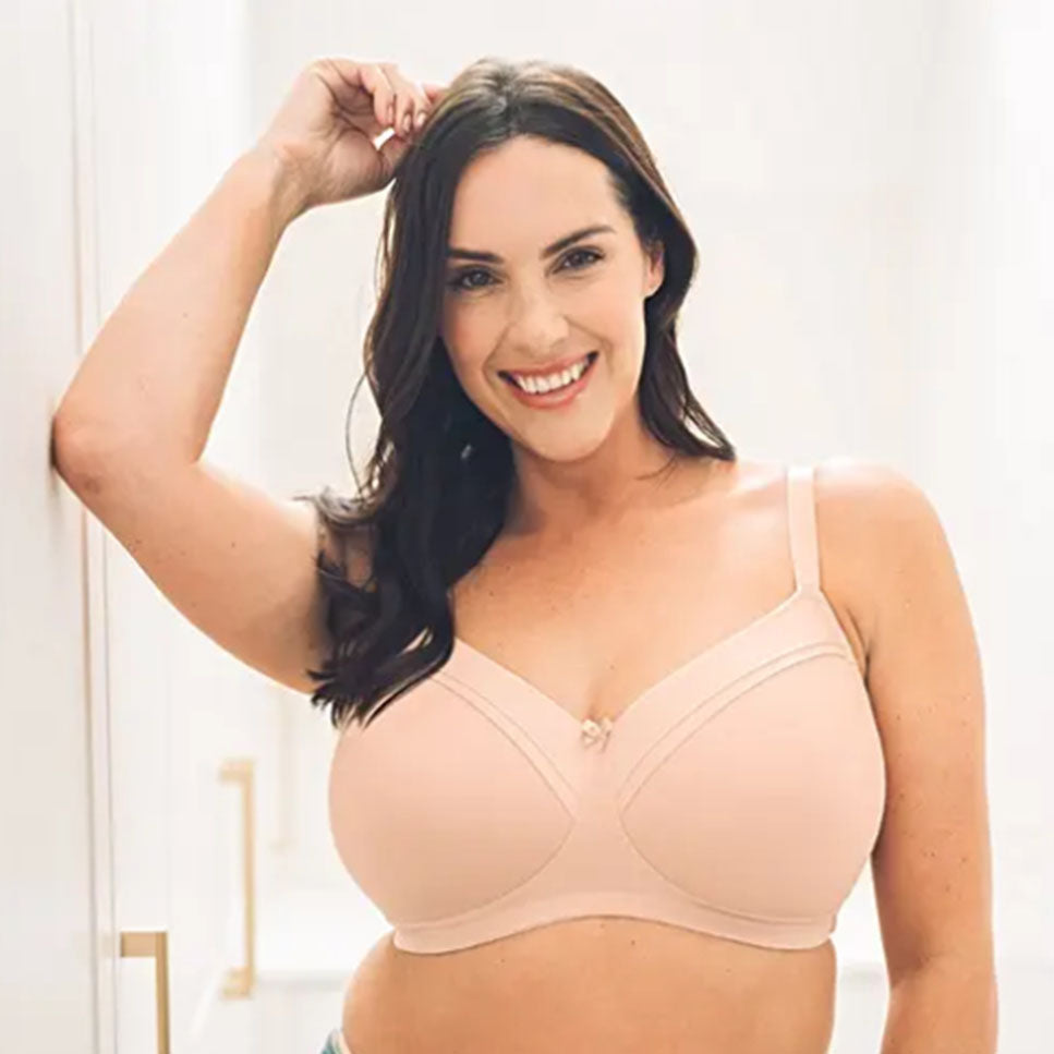 Royce Maisie Moulded T Shirt Bra in Blush
